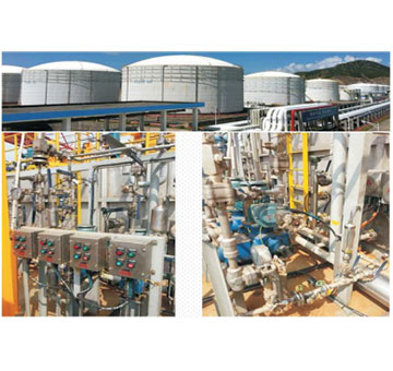 陆地接收终端防腐维护